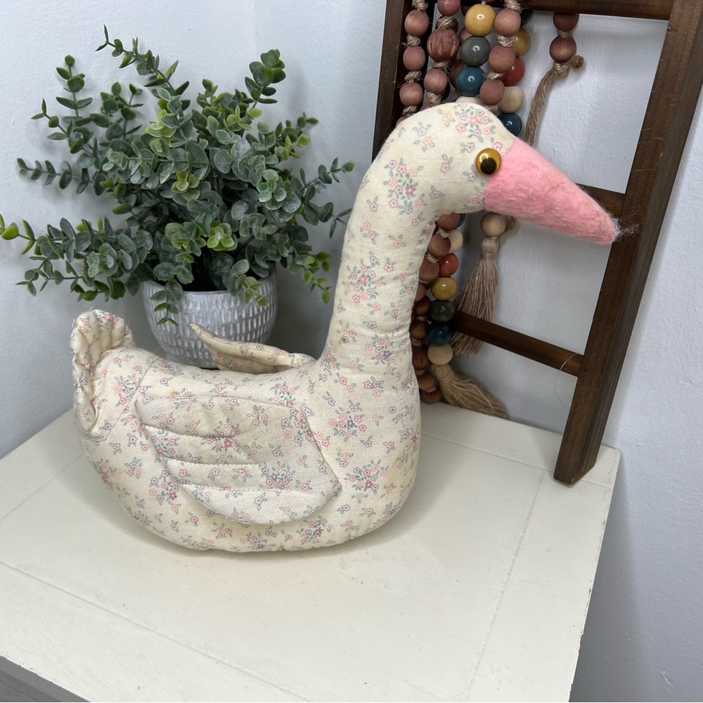 Vintage Homemade Swan
